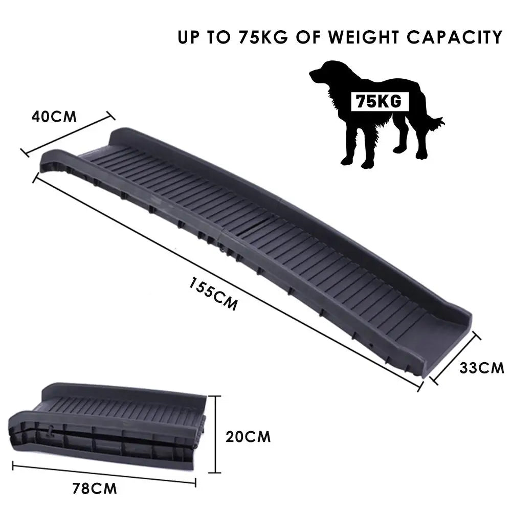 Car Dog Steps Pet Stairs Dog Ramp Folding Pet Ladder Dog Stairs for High Beds Trucks Cars and SUV droshipping