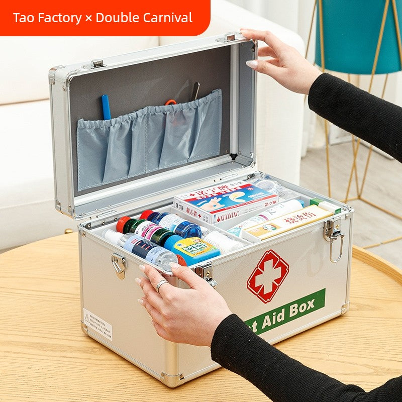 Large Capacity Storage Box Family Emergency Separation Medicine Box