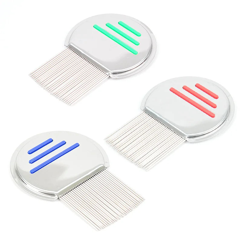 Pet Comb Pet Tear Stain Remover Dog Grooming Comb Gently Removes Mucus and Crust Small Lice Flea Combs for Dogs Cats Supplies