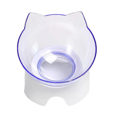 Non-Slip Double Cat Bowl Pet Water Food Feed Dog Bowls Pet Bowl With Inclination Pet Cat Bowl For Cervical Protection